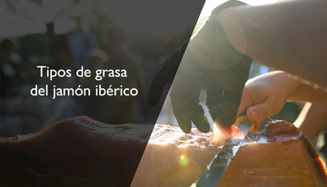 tipos de grasa de Jamón Ibérico