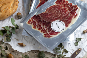 Set de 10 loncheados de paleta de bellota ibérica 50/75 % raza ibérica