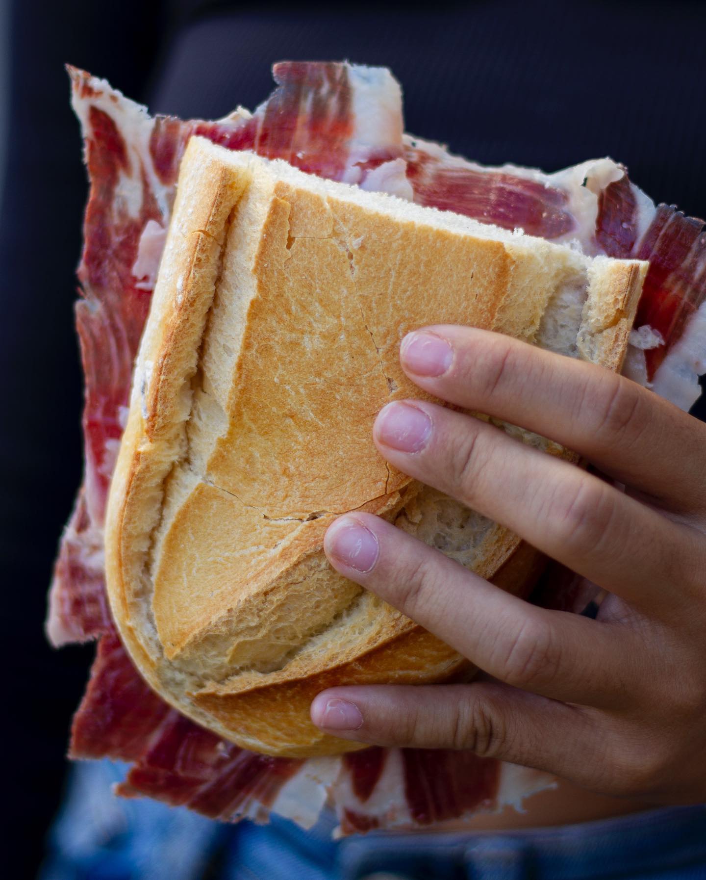 Bocadillo de paleta ibérica de cebo de campo - Marcelino Ibéricos