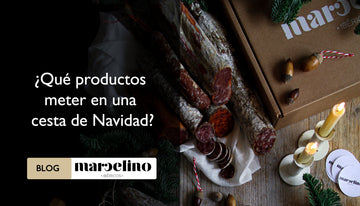 Cesta de Navidad de productos ibericos - Marcelino Ibericos
