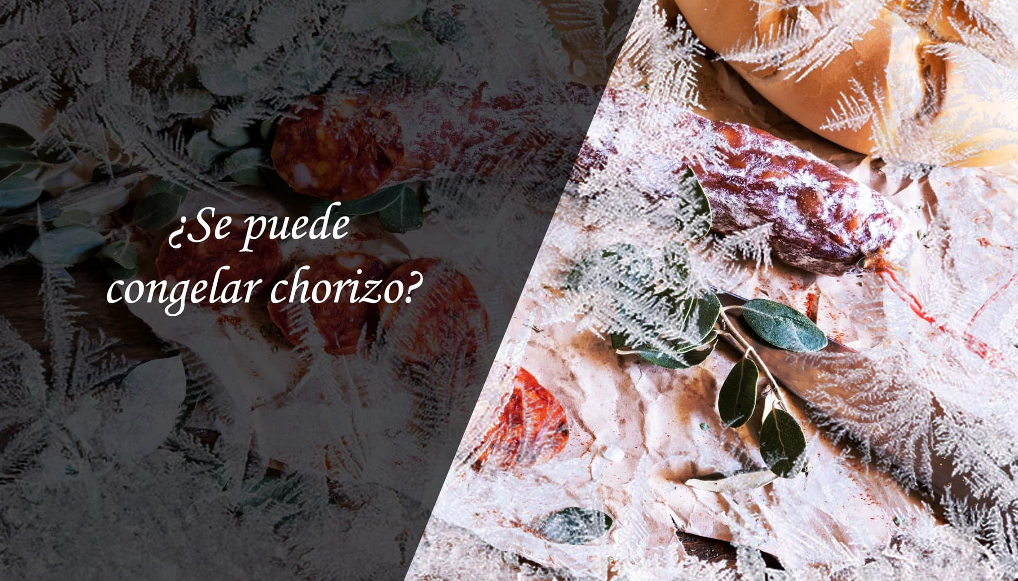 ¿Se puede congelar chorizo?