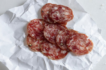 Salchichón cular Ibérico loncheado