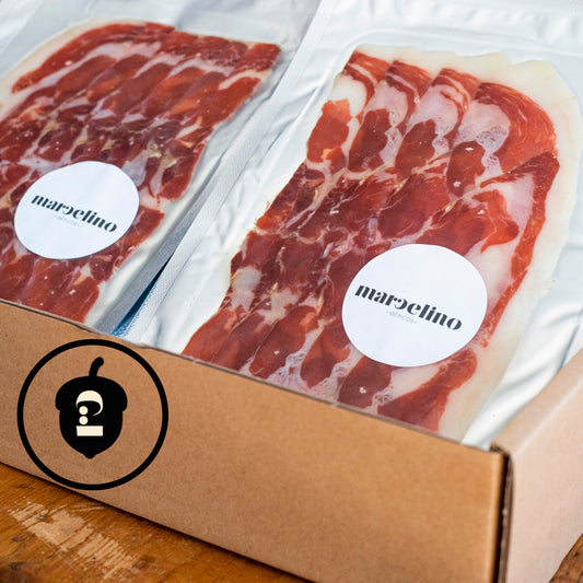Set de 10 sobres Jamón de Bellota 100% Ibérico